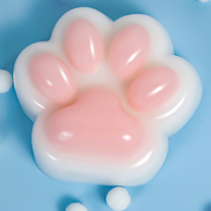  2025 Unique Gift Ultra Soft & Sticky Cat Paw Taba Squishy Handmade Relief Toys Taba Squishy Reliever Stress Relief Toys Cat paws squishy Hand Made squeezze toys Taba squishy Reliever for adult or kids