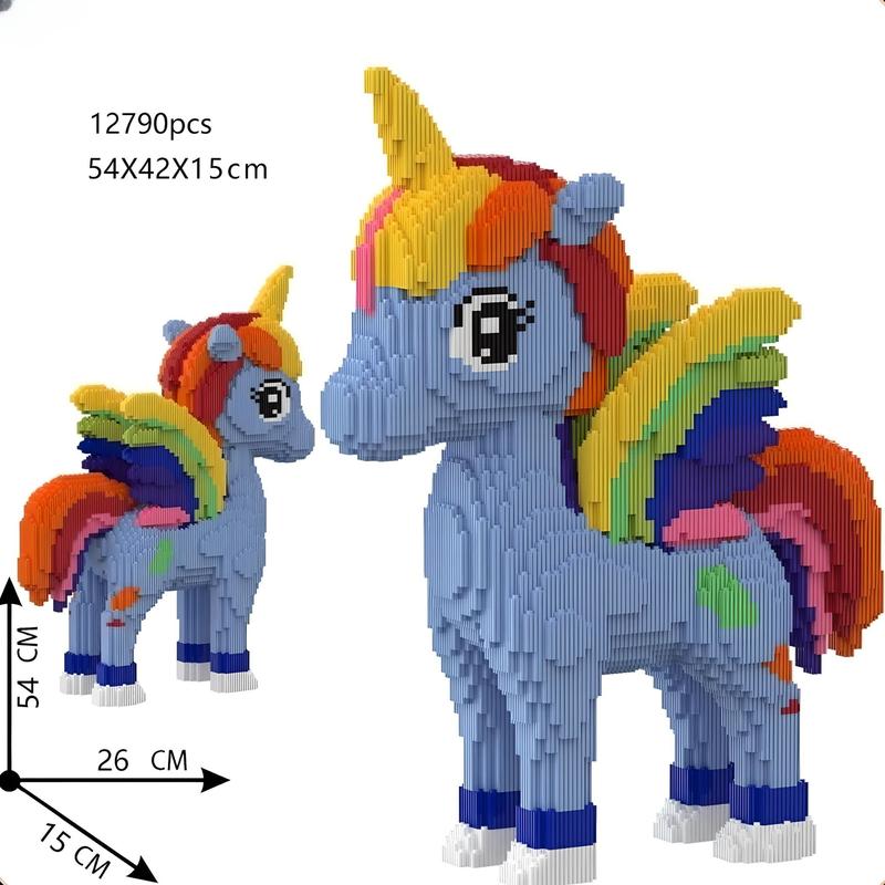 Cubi Animal Series Unicorn (12790) DIY Model