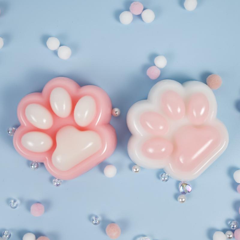  2025 Unique Gift Ultra Soft & Sticky Cat Paw Taba Squishy Handmade Relief Toys Taba Squishy Reliever Stress Relief Toys Cat paws squishy Hand Made squeezze toys Taba squishy Reliever for adult or kids