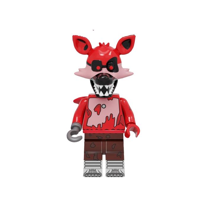 Custom FNAF Five Nights at Freddy Minifigures,  Characters , Bonnie, Foxy