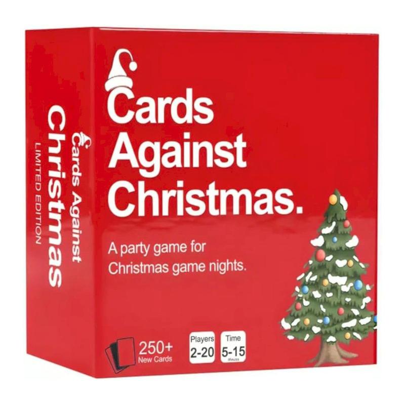 Cards Against Christmas - Game for ChristmasNights,A Party Cards Game for Christmas GameNight,250+ Question Cards Expansion Set,Conversation Card Games for Adults Parties