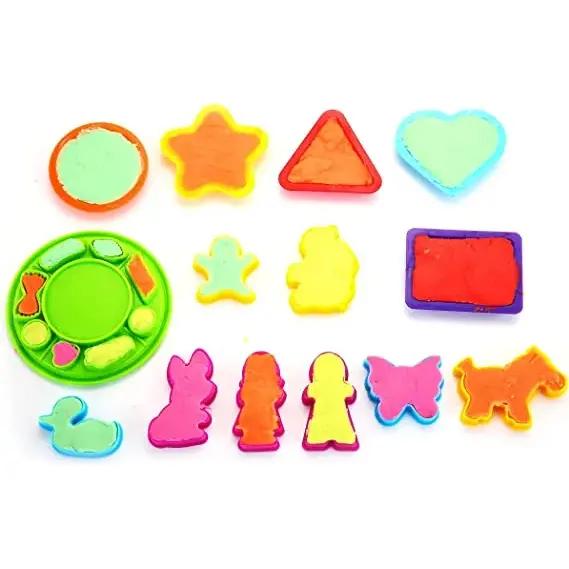 44 Pieces Play Dough Accessories Set for Kids, Playdough Tools with Various Plastic Molds, Rolling Pins, Cutters