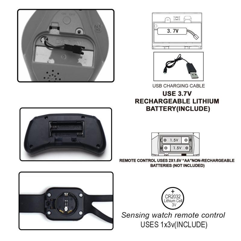 Gesture Sensor Remote Control Drift Car, Rechargeable Electric Car with Light & Sound Effect, Remote Control Car Toy for Kids, Birthday Gift