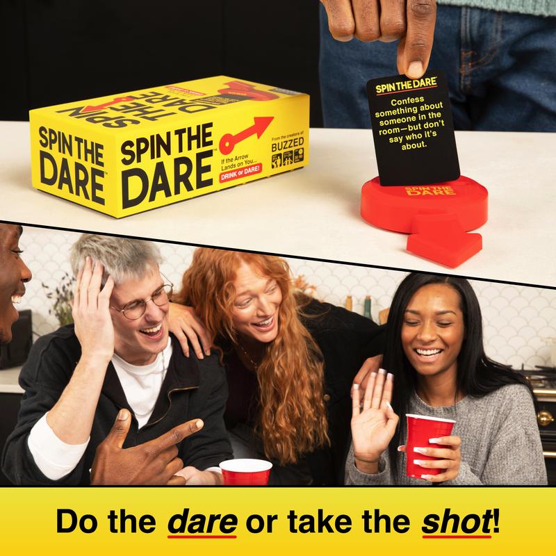 Spin the Dare - Dare or Drink Drinking Game