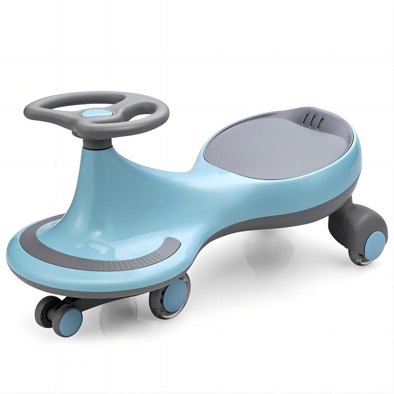 [ShopTab] Festival JoyWiggle Car with LED Flashing Wheels, Uses Twist, Turn, Wiggle Movement to Steer, Ride-on Toy for People 3 Year Old and Up