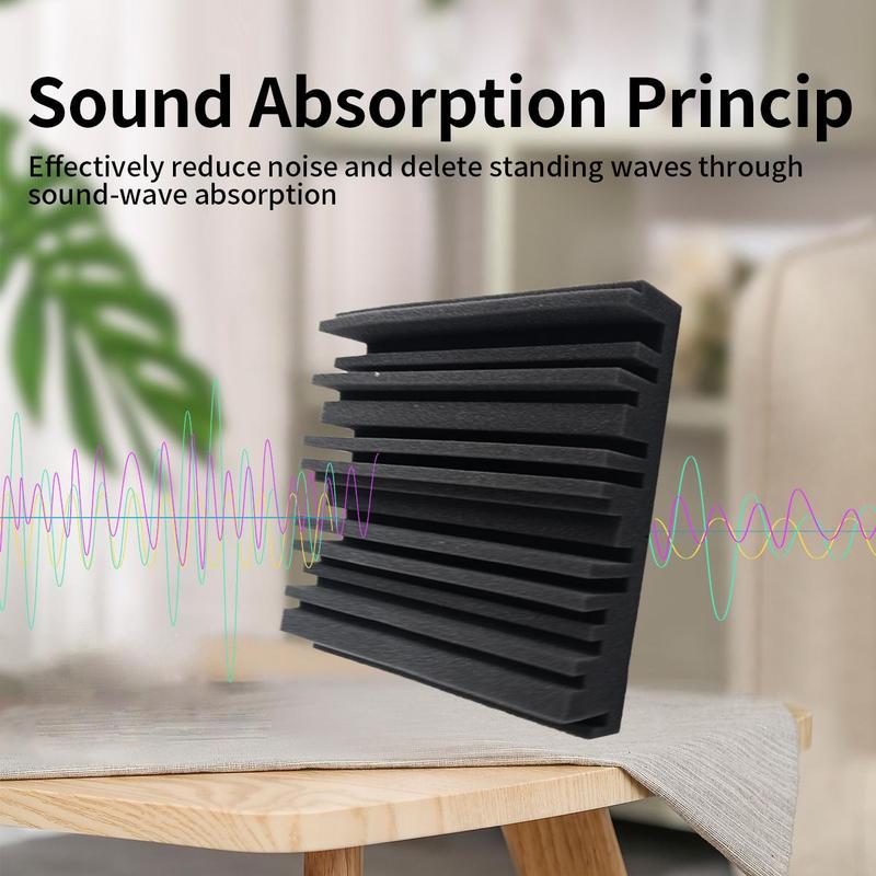 Professional Soundproof Foam Board, High Elastic Soundproof Wall Panels, High Density Sound Absorbing Board for Studio Home Office