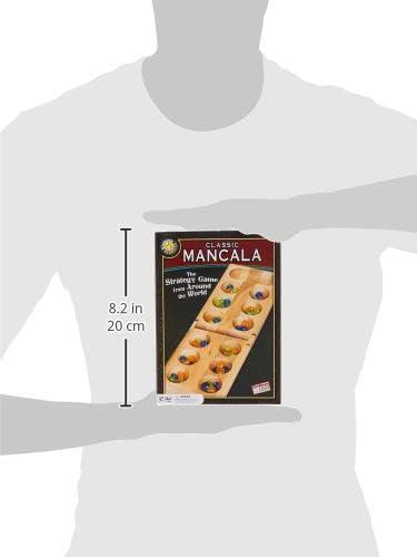 Classic Mancala - Timeless Strategy Board Game for Friends and Family