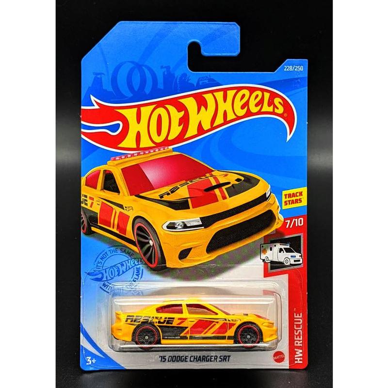 Hot Wheels 15 Dodge Charger SRT Diecast Model Car