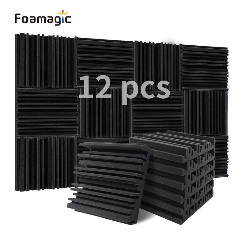 Professional Soundproof Foam Board, High Elastic Soundproof Wall Panels, High Density Sound Absorbing Board for Studio Home Office