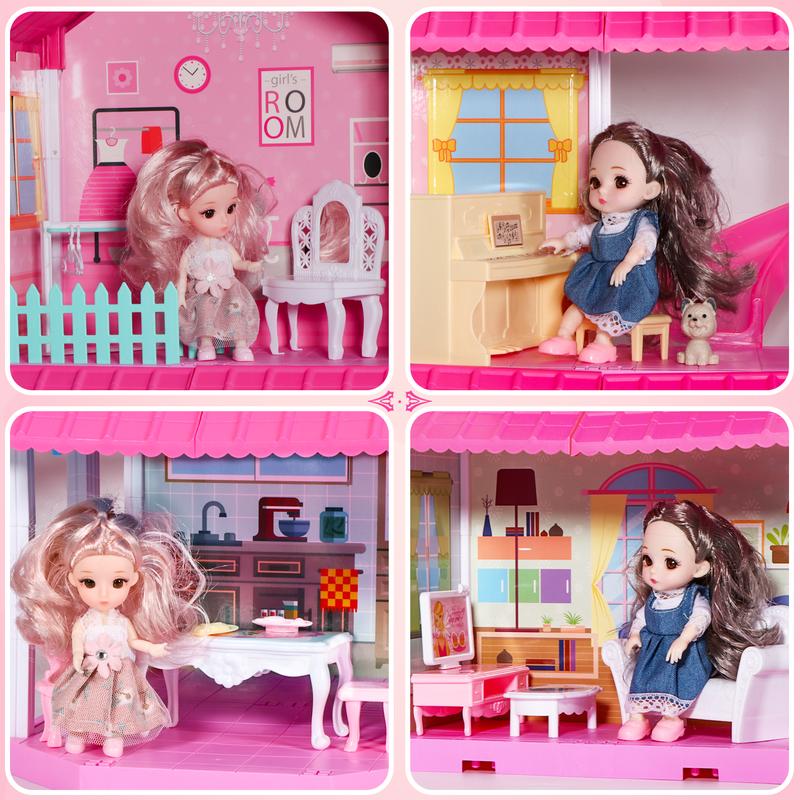 7 Rooms Huge Doll House, 46