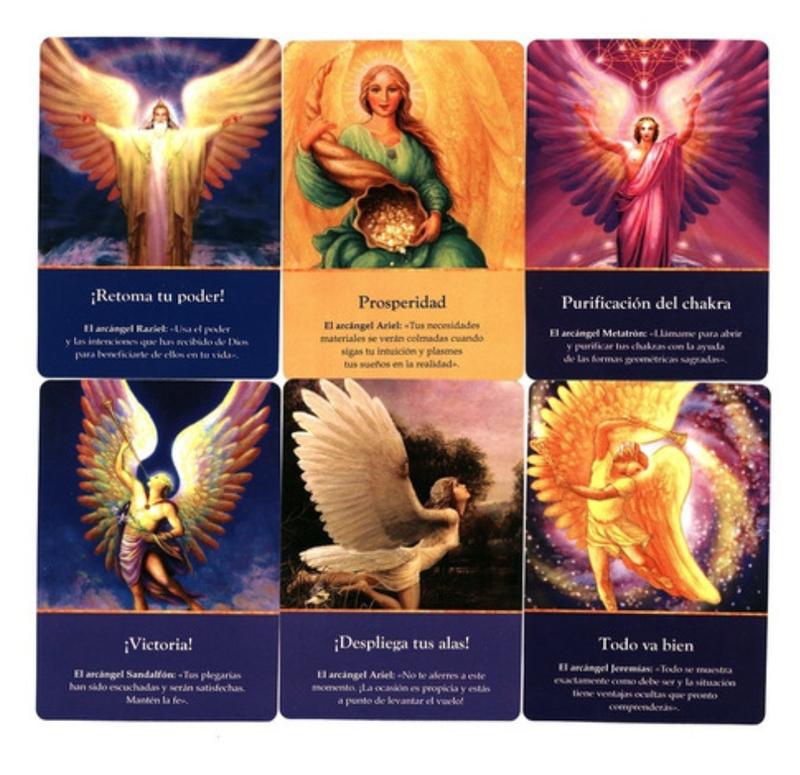 Cartas Adivinatorias de los  Arcangeles (Spanish Archangel Oracle Deck)