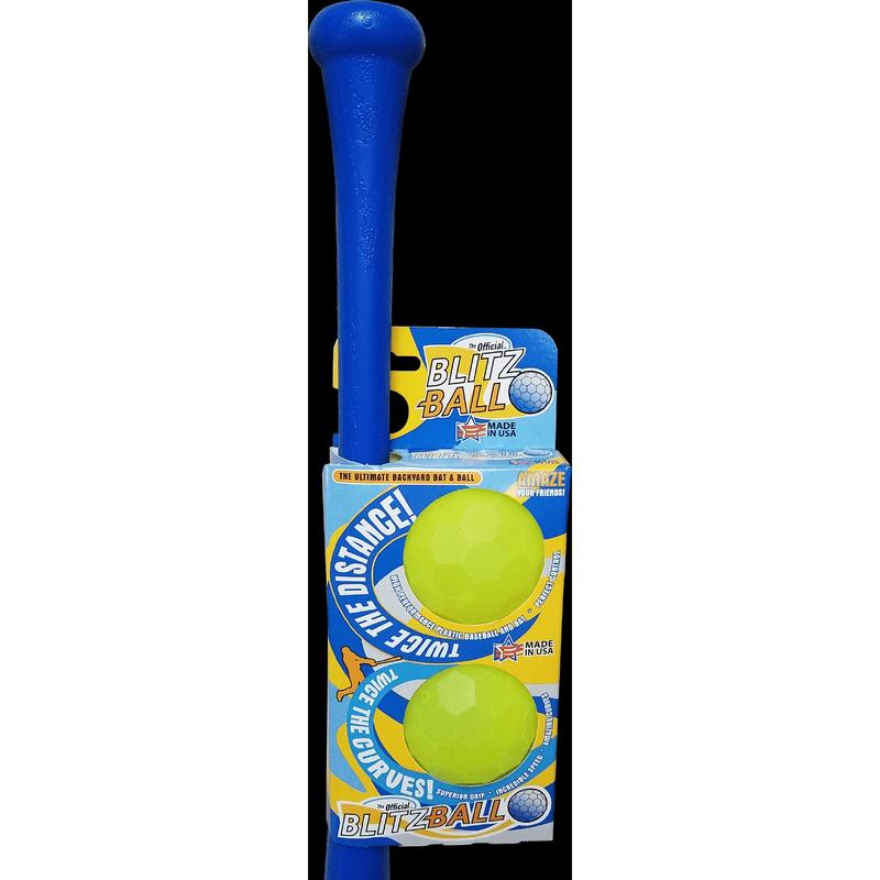 Blitzball Plastic Bat and Two Ball Combo 2025  baseball