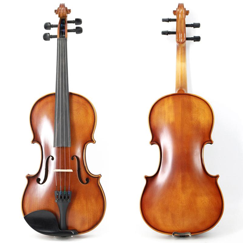 Oneder Premium Violin Set for Adults Performance - Vintage Fiddle for Beginners with Hard Case, Bow, Shoulder Rest, Rosin, Tuner, Extra Bridge Strings