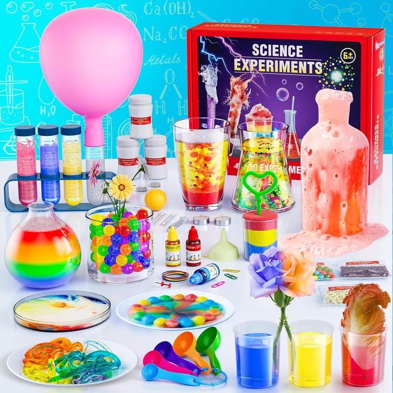 110 Lab Experiments Science Kits for Kids - STEM Projects Educational Scientific Toys for kids 6 7 8 9 10 12 Years Old, Christmas Birthday Gifts for Boys and Girls, Chemistry Set, Learning & Education