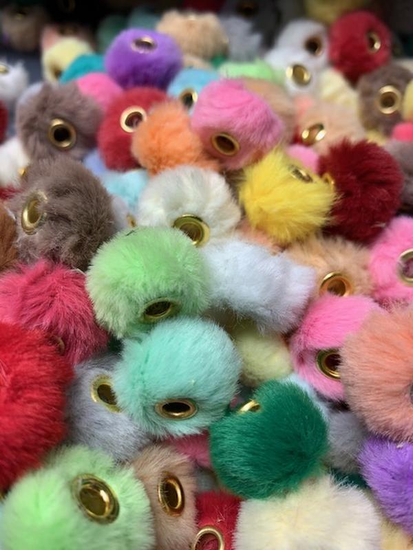 Fluffy-Soft to the touch beads for DIY jewelry-making and home decor - 15 pieces per bag