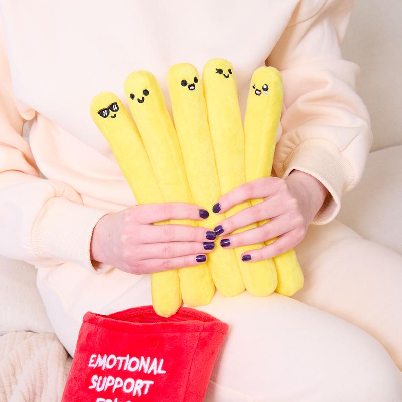 Emotional Support Fries Plush Toy - Comfort Food for All Occasions