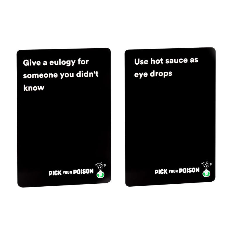 Pick Your Poison After Dark + Expansion Set Party Game - The “What Would You Rather Do?” Adult Card Game for College Students, Fun Parties & Board Games Night with Your Friends