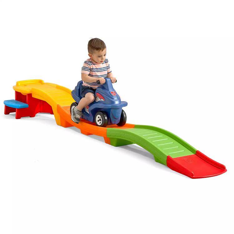 Best Price | Step2 Blue Flash Up & Down Roller Coaster Ride-On Toy