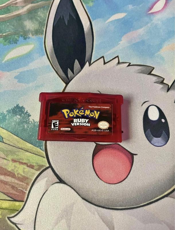 Popular Pokemen GBA Games (Emerald, Leaf, Ruby, Sapphire, Fire)