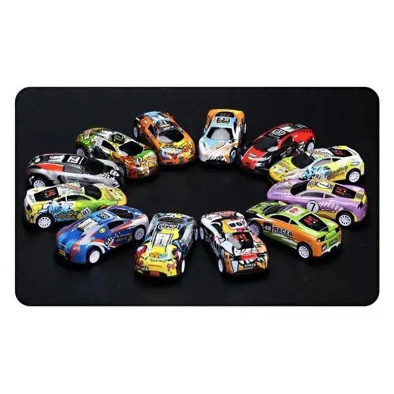 Random Car Toy with Storage Box, 20 30 50pcs Pull Back Car Toy, Classic Car Model Toy, Mini Toy Race Cars, Birthday Gifts