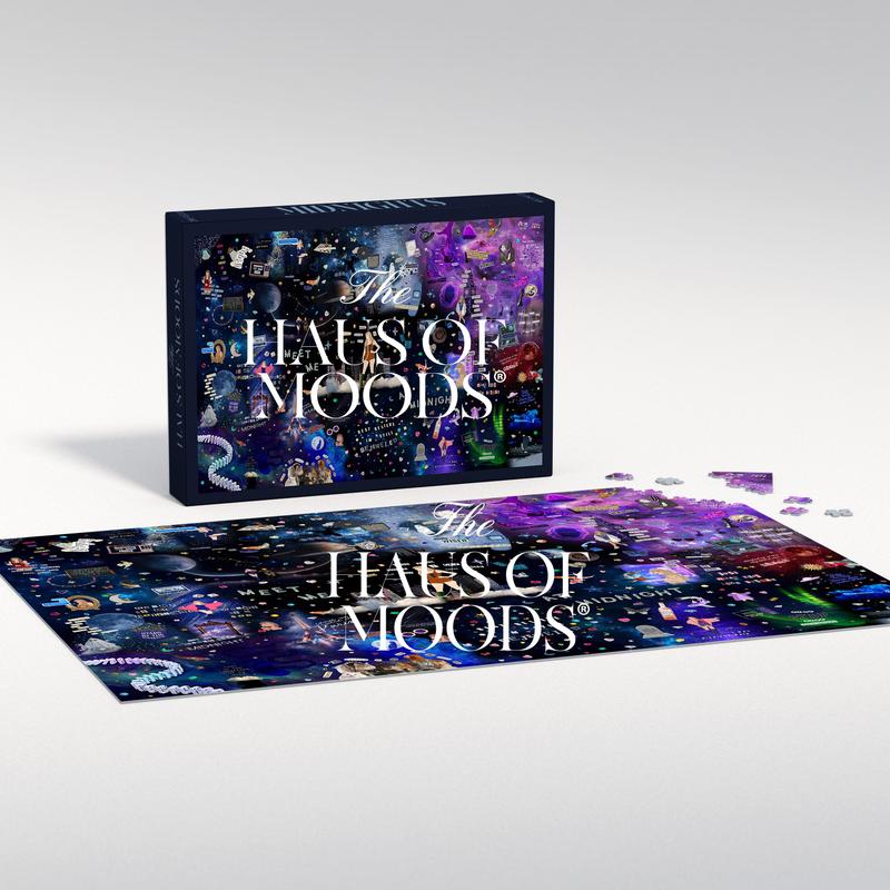 Midnights Lyrics & Easter Eggs Jigsaw Puzzle 500 1000 Piece [OFFICIAL Haus of Moods PUZZLE] Eras Puzzle