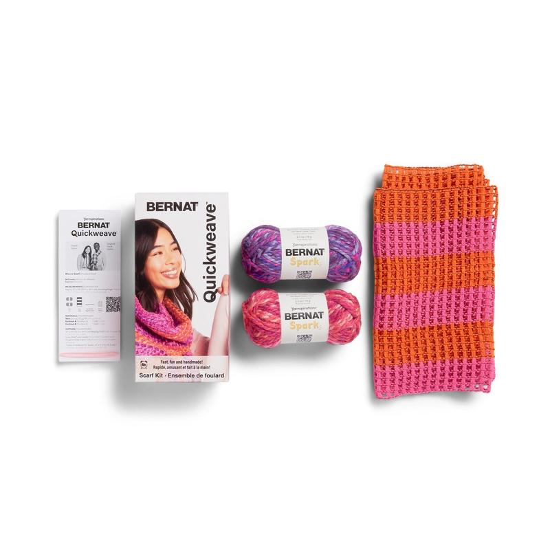 Bernat Quickweave Scarf Weaving Kit (140G 4.9oz)