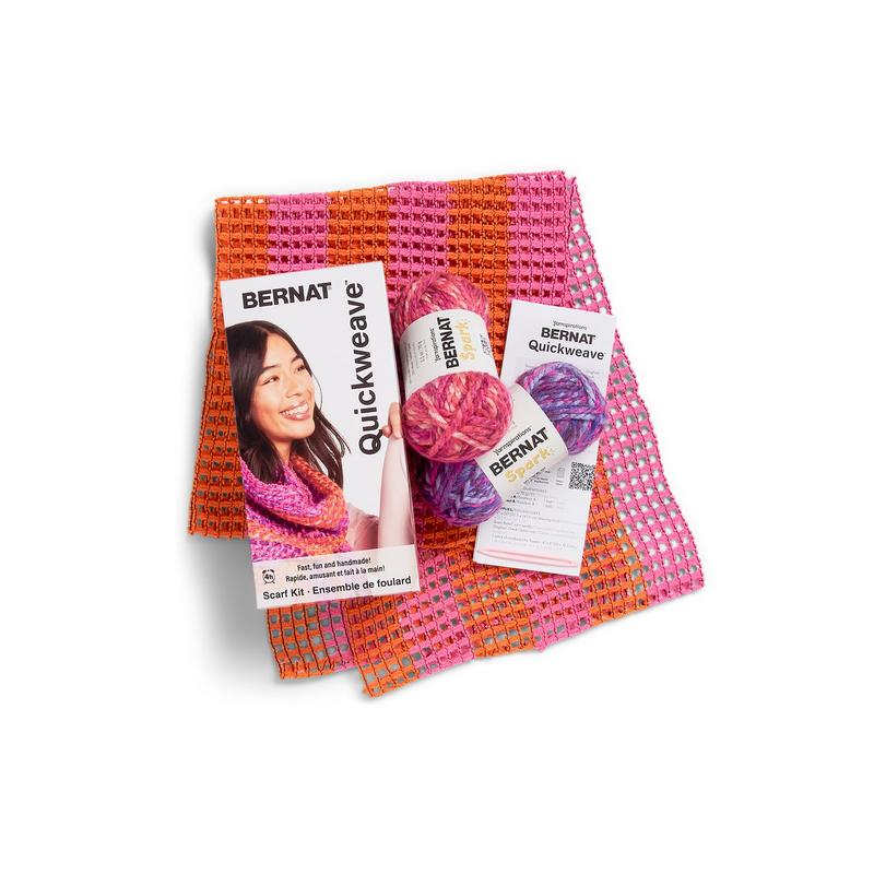 Bernat Quickweave Scarf Weaving Kit (140G 4.9oz)