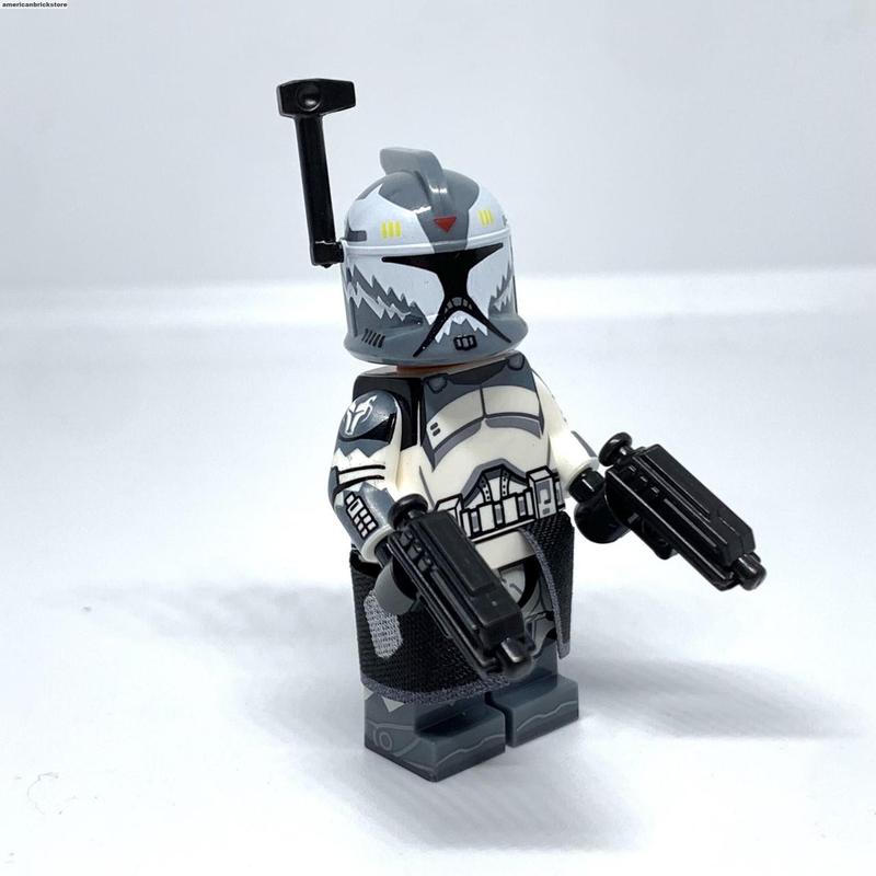 Phase 1 Clone Trooper Minifigures Star Captain Rex Commander Cody Commander Wolffe Muunilinst ARC Trooper Clone Wars