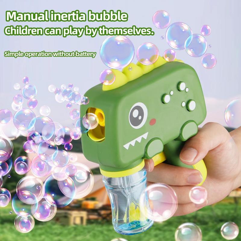 Cute Cartoon Dinosaur Design Bubble Gun, 1 Count Bubble Machine Toy, Outdoor Bubble Blower Toy for Kids, Birthday Gift for Boys & Girls