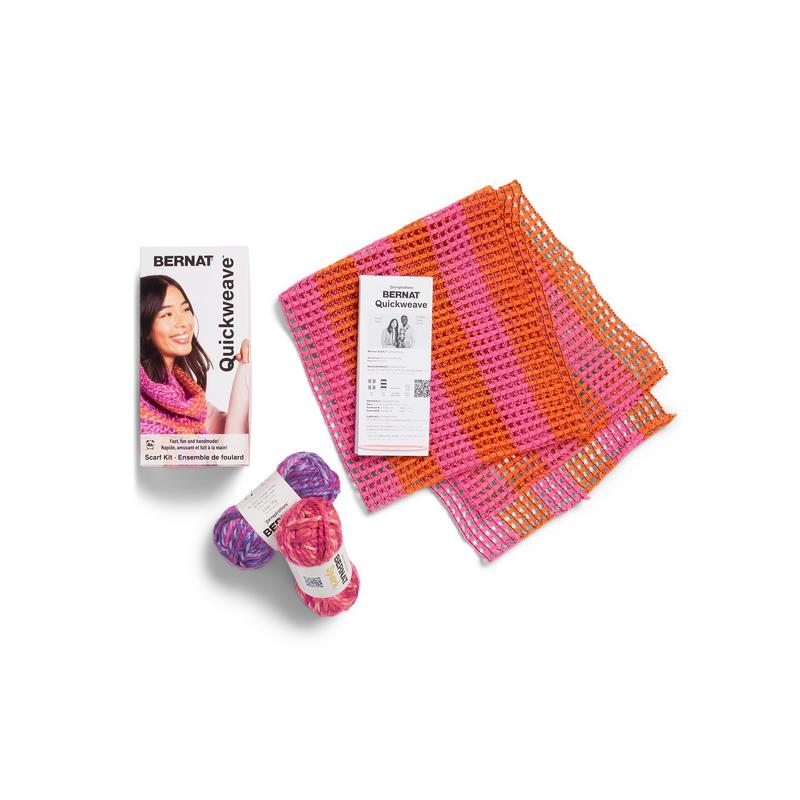 Bernat Quickweave Scarf Weaving Kit (140G 4.9oz)