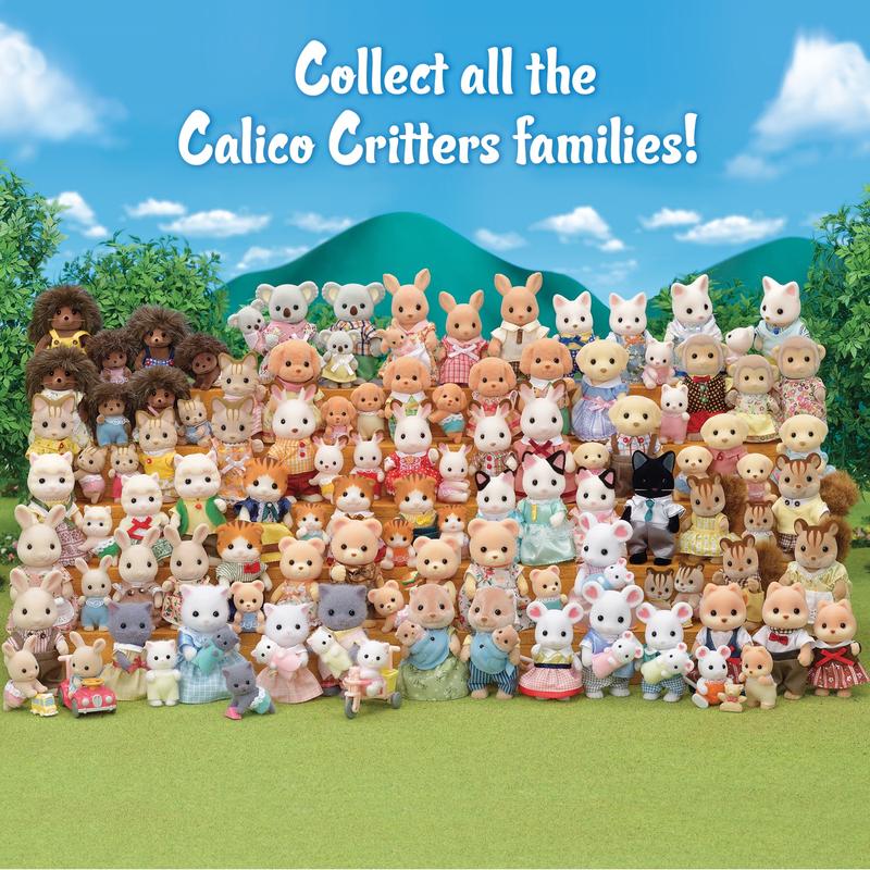 Calico Critters Shiba Dog Family, Set of 6 Collectible Doll Figures, Online Exclusive