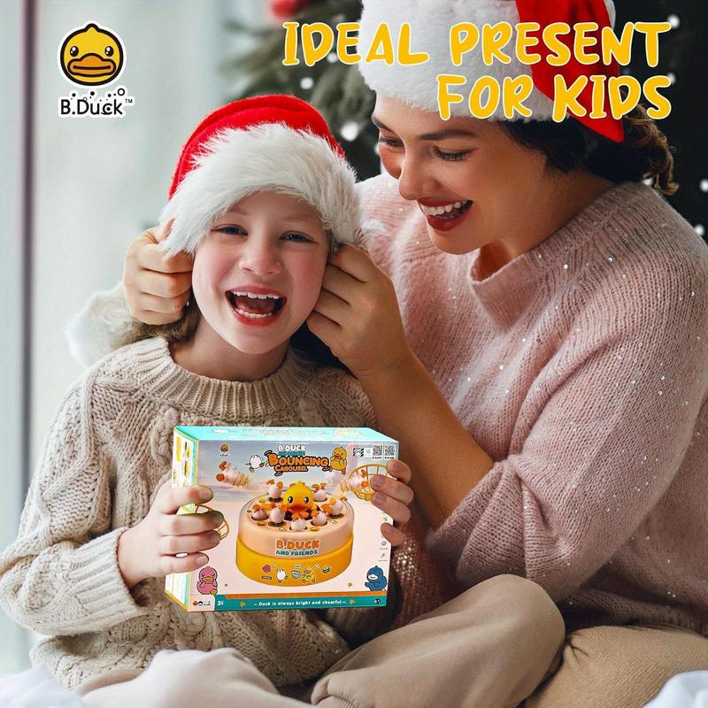 B.Duck Games for Kids Age 4-6,Bounce And Catch Duck Board Gamesfor Kids 4-8,8-12,Family Games Toysfor 5-7 Boys Girls, Ideal Holiday Gift