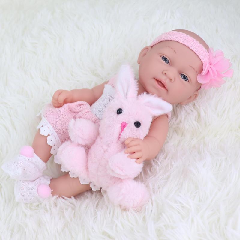 12 Inch Baby Doll & Doll Clothes Accessories Doll Toy Set for Girls