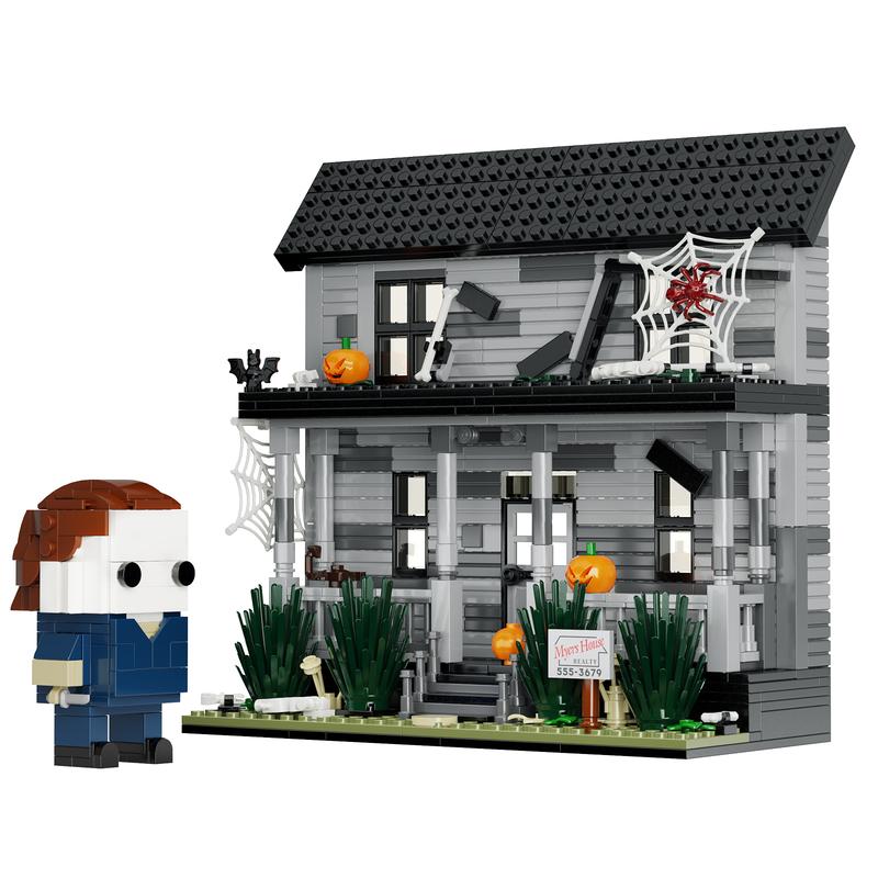 Haunted House Building Blocks Set, Perfect Halloween Toys and Gifts for Fans and Kids (586 pcs)