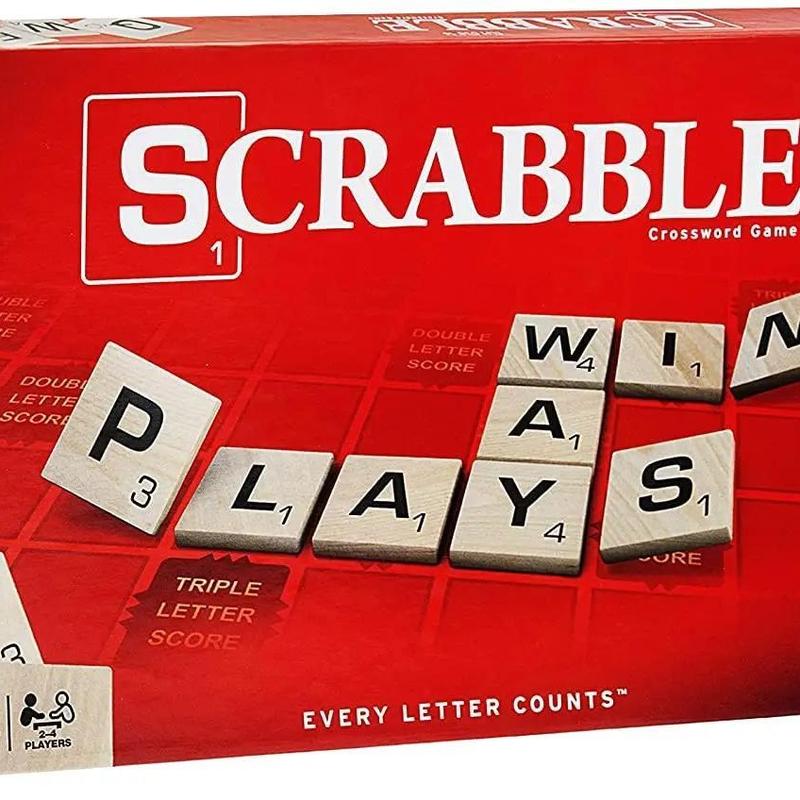 Scrabble Game Crossword Board Game NEW Does not apply