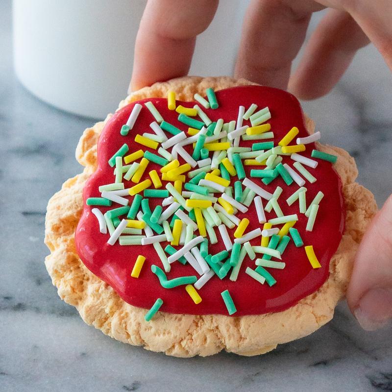 Santa Milk and Cookie Slime - DIY Clay Kit - Stress Relief, Fluffy Slime, Cookie Slime, Thick and Glossy Slime, Frosting Slime - Sea Dragon Slimes Shop - sensory play, slime therapy, clay slime, Christmas slime, butter slime, slime clay kit