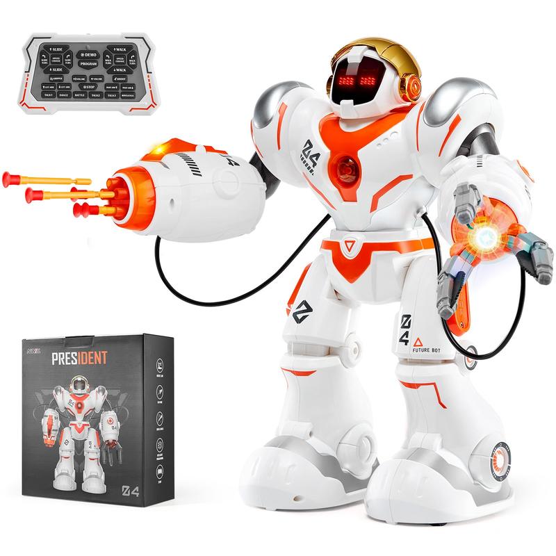 VEVOR RC Robot Toy Battle Robot for Kids Remote Control Robotic Toy Programmable Christmas gift