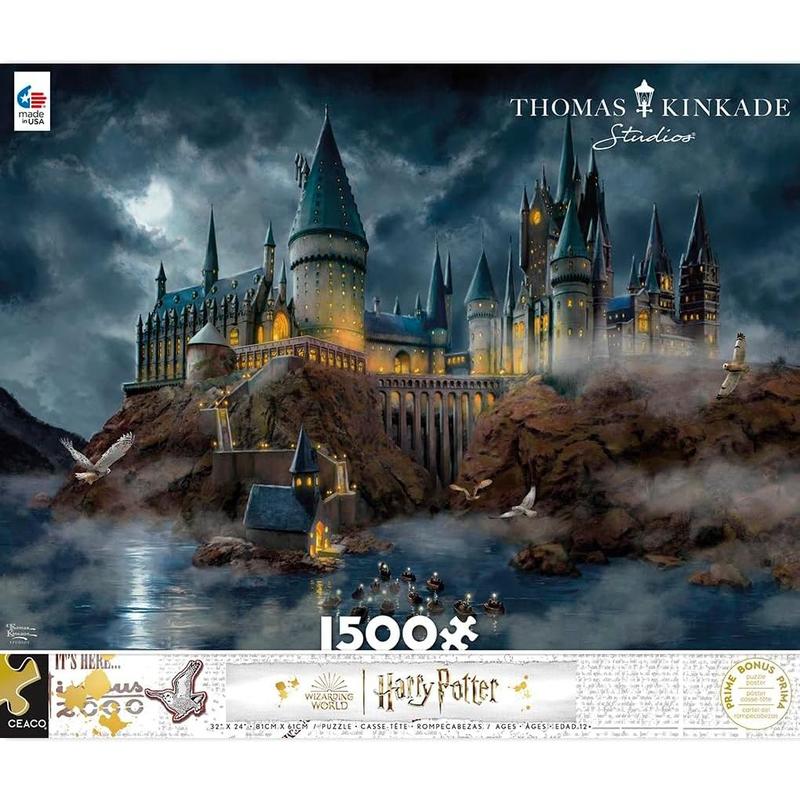 Thomas Kincaid - Harry Potter - Hogwarts Castle -1500 puzzle pieces