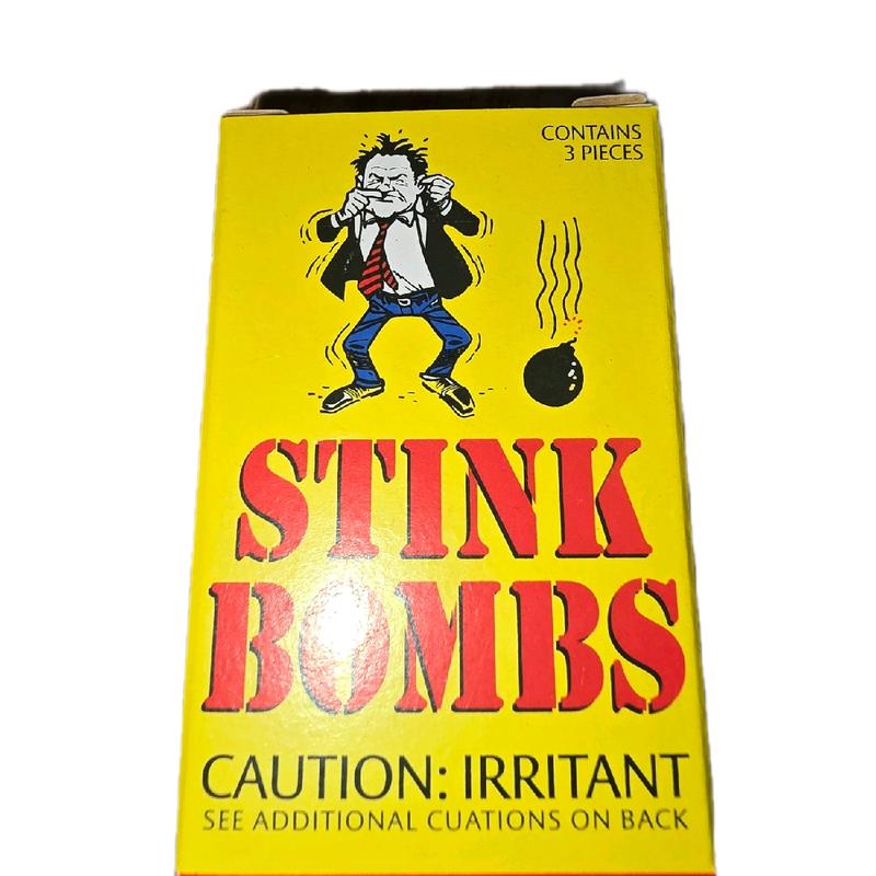 Stink Bombs - Fart Smell - Gag Joke Prank - Rotten Fun - Novelty Toy