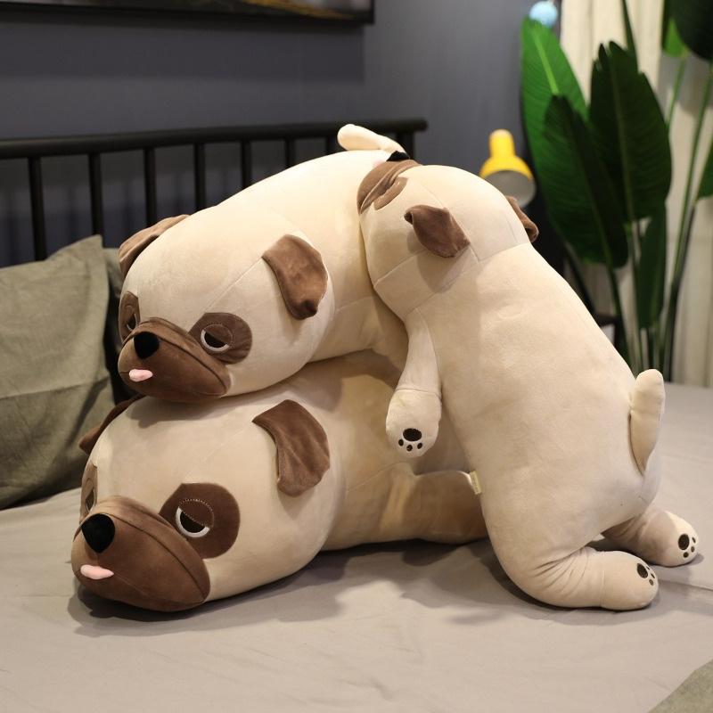 Exciting Pug Dog Plush Pillow - Fun, Unique, Soft, Creative Toy For Hugging, Perfect Companion, Ideal Gift For Holiday And Birthday - Great Decorative Toy!