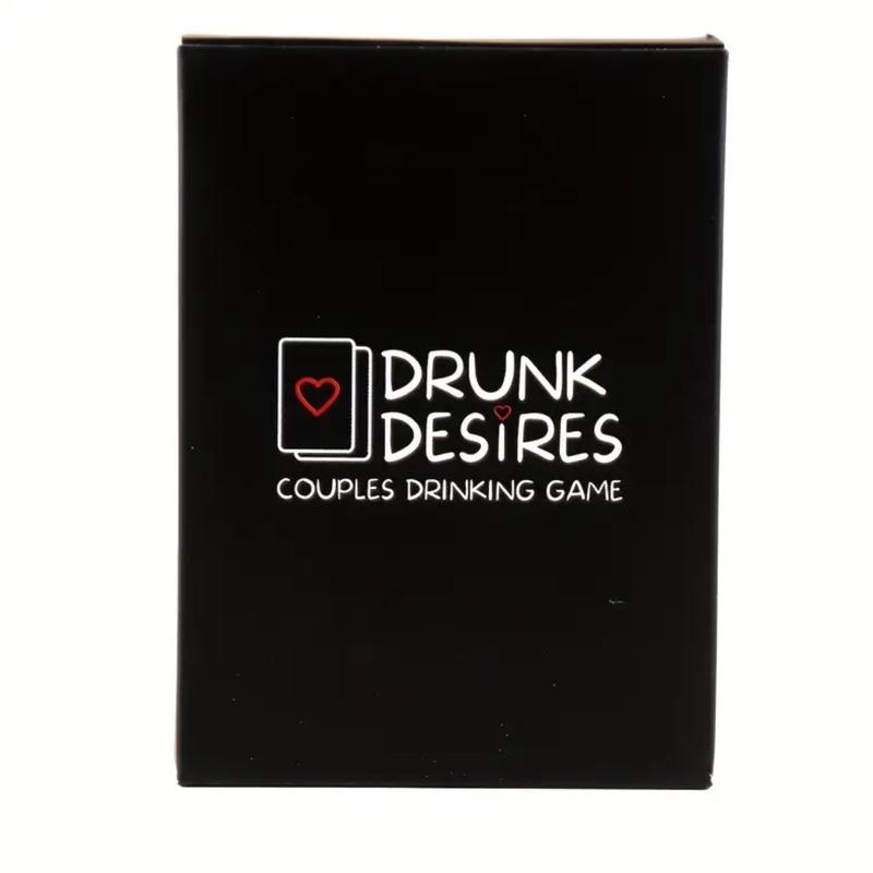 Drunk Desires Card Game - A Fun Drinking Game for Adults, Friends, Couples, Parties, and Gatherings