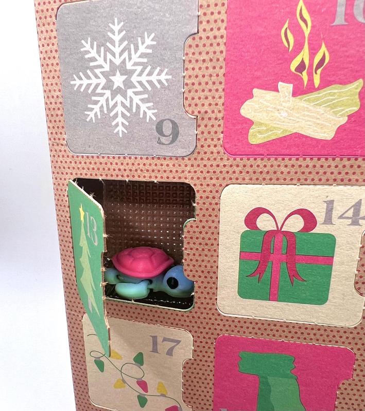 Advent Calendar 12 Days of Christmas with 12 Mini Animal Toys Inside