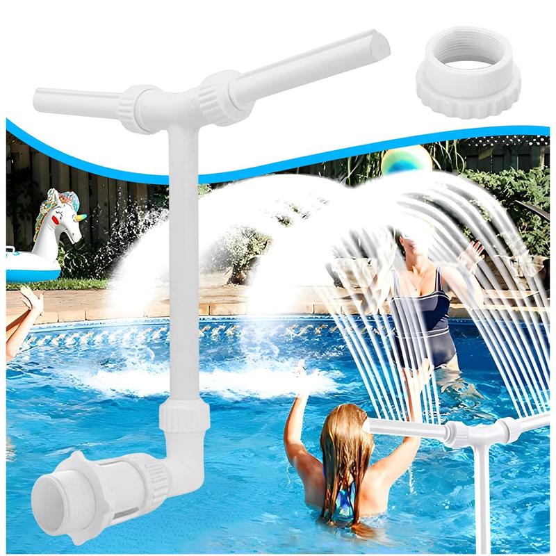 {70%OFF} Pool Fountain - Dual Spray Water Fountains for Above Ground Inground Pools