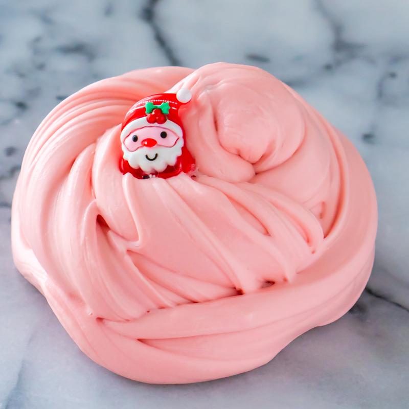 Santa Milk and Cookie Slime - DIY Clay Kit - Stress Relief, Fluffy Slime, Cookie Slime, Thick and Glossy Slime, Frosting Slime - Sea Dragon Slimes Shop - sensory play, slime therapy, clay slime, Christmas slime, butter slime, slime clay kit