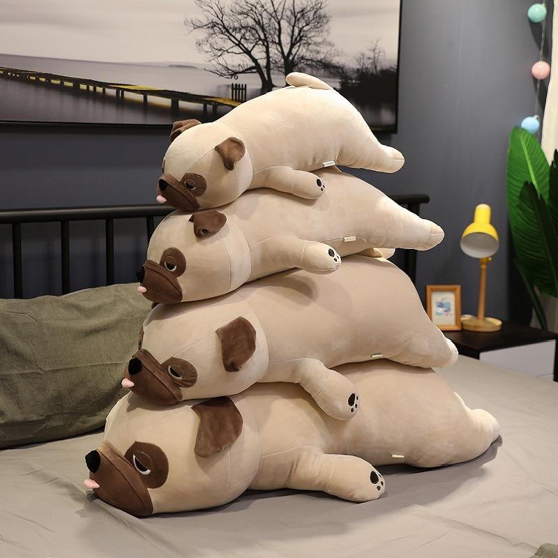 Exciting Pug Dog Plush Pillow - Fun, Unique, Soft, Creative Toy For Hugging, Perfect Companion, Ideal Gift For Holiday And Birthday - Great Decorative Toy!