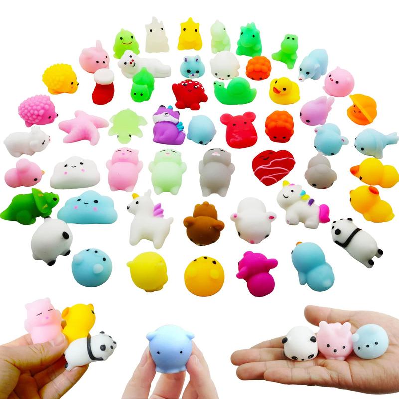 30 Pack Mochi Squishy Toys for Kids Party Favors Easter Egg Stuffers Fillers, Kawaii Mini Stress Toys Treasure Box Toys for Classroom Prizes Goodie Bag Stuffers Pinata Filler  Christmas gifts