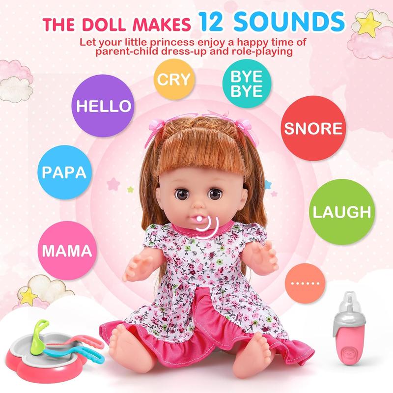 Baby Doll Toys Set, 14