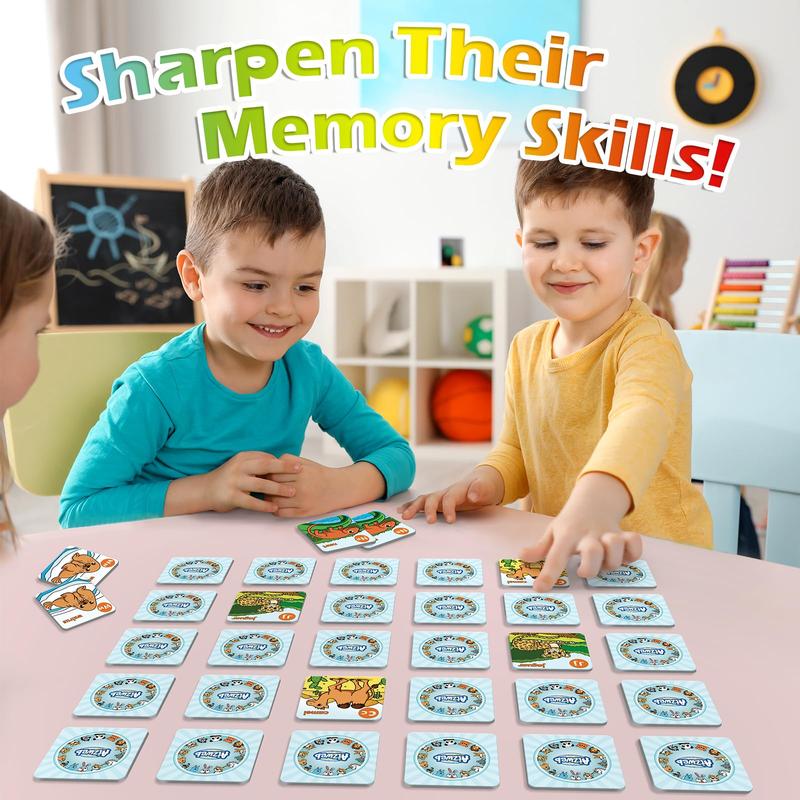 Aizweb Alphabet Match Game,Memory Game,52 Pcs ABC Learning Letter Flash Cards,Educational Toys   Learning Activities Classroom Must Haves learningtools kids for