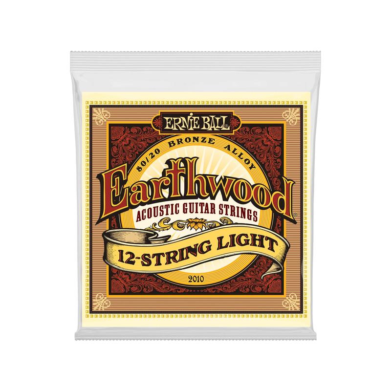 Ernie Ball Earthwood Light 12-String 80 20 Bronze Acoustic Guitar Strings 9-46