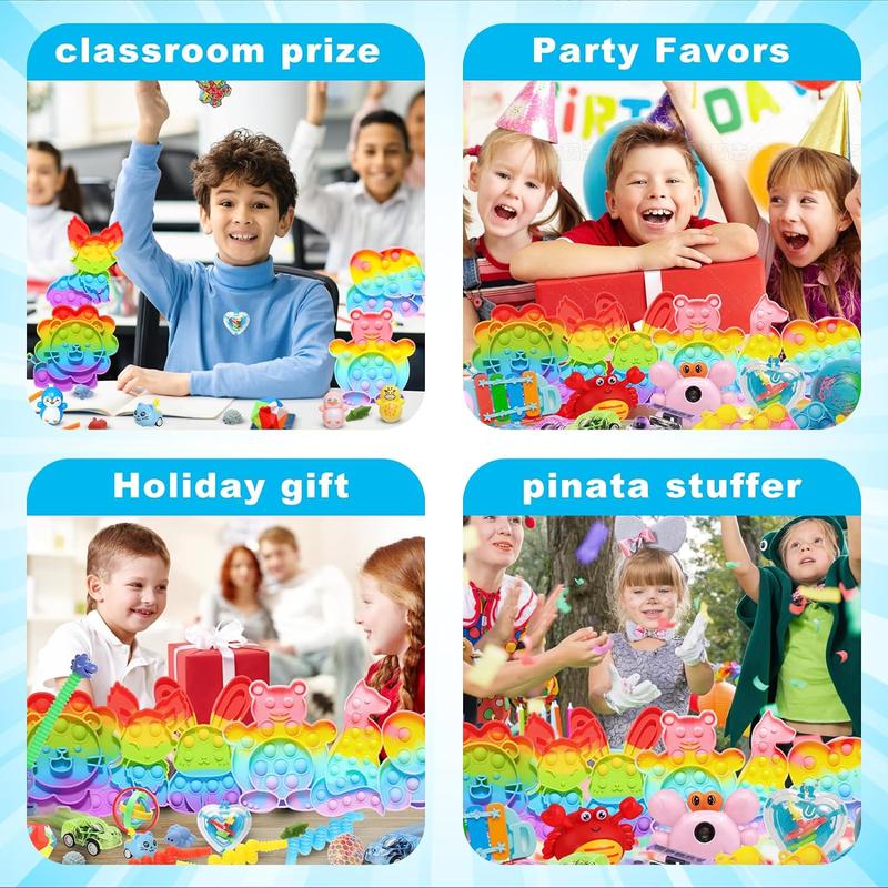 [BLACK FRIDAY DEALS - OFF 50%] 1000 Pcs Kids Party Favors Stocking Stuffers Gifts,Fidgets Toys Pack,Bulk Toys for Carnival Treasure Classroom Prizes Box,Adults Stress Relief Sensory Toys,Pinata Filler